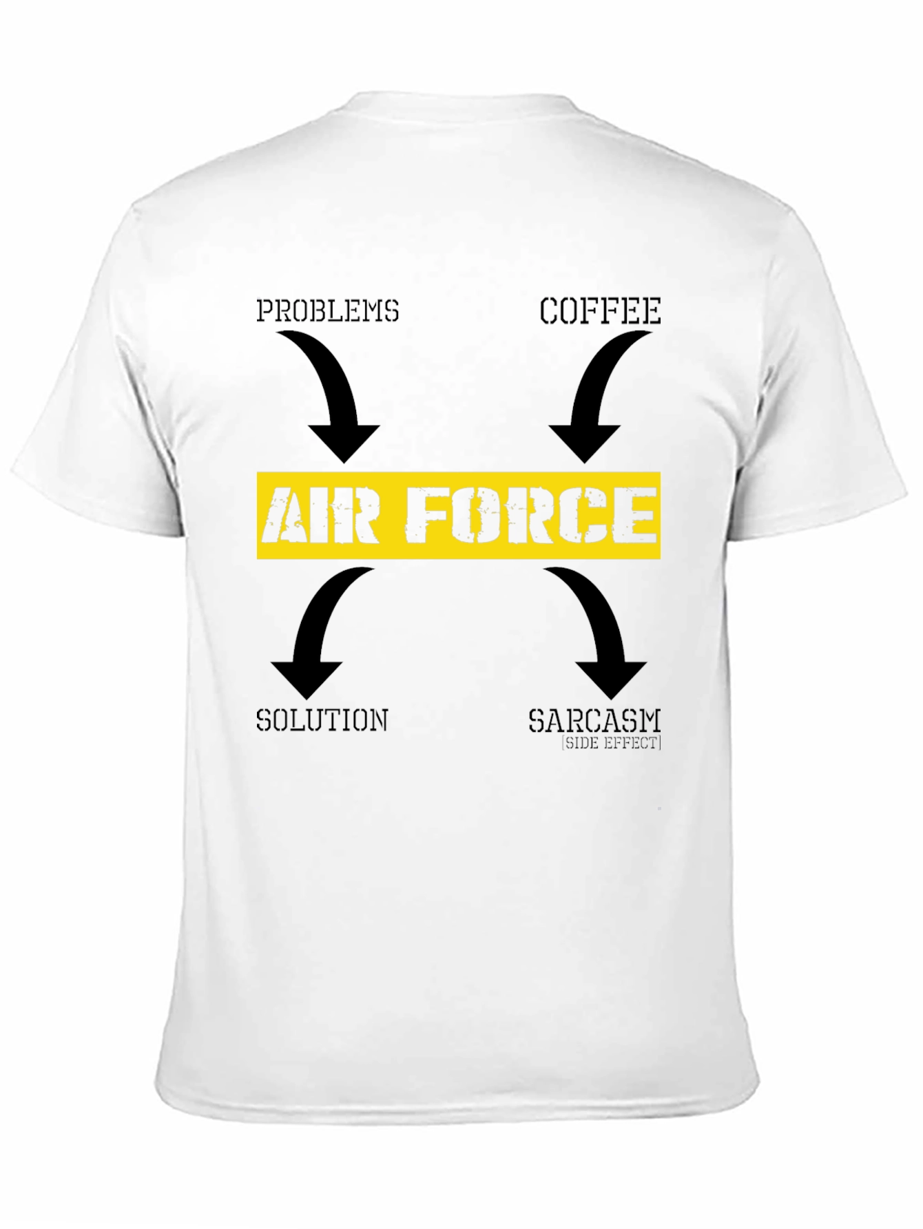 Air Force Coffee Sarcasm T-Shirt