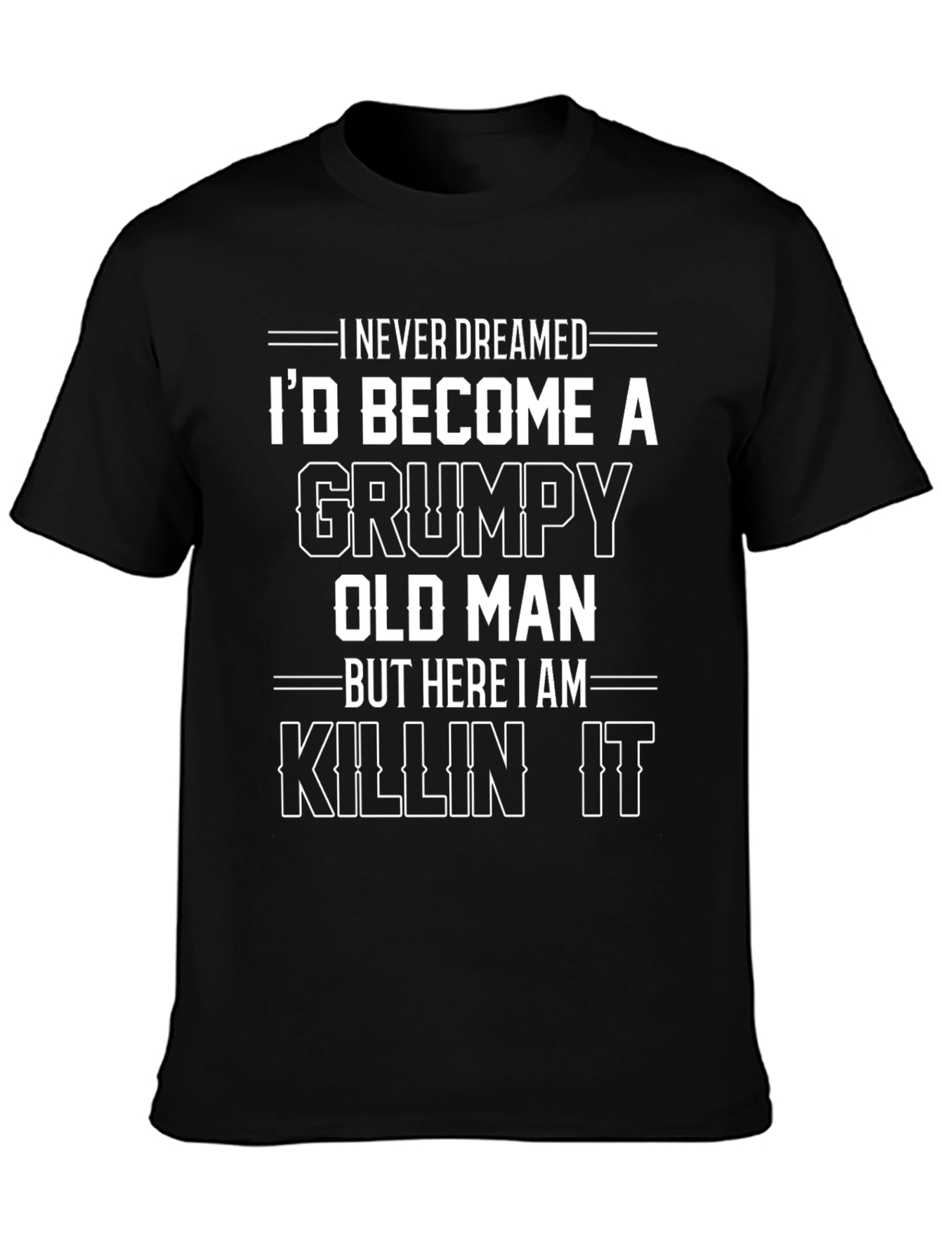 Grumpy Old Man Killin It Graphic Tee