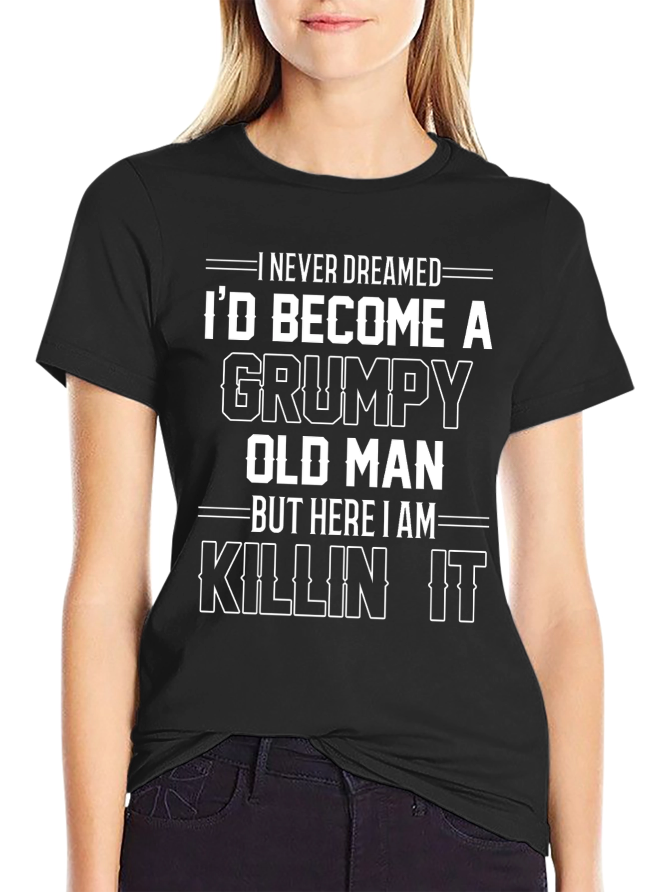 Grumpy Old Man Killin It Graphic Tee