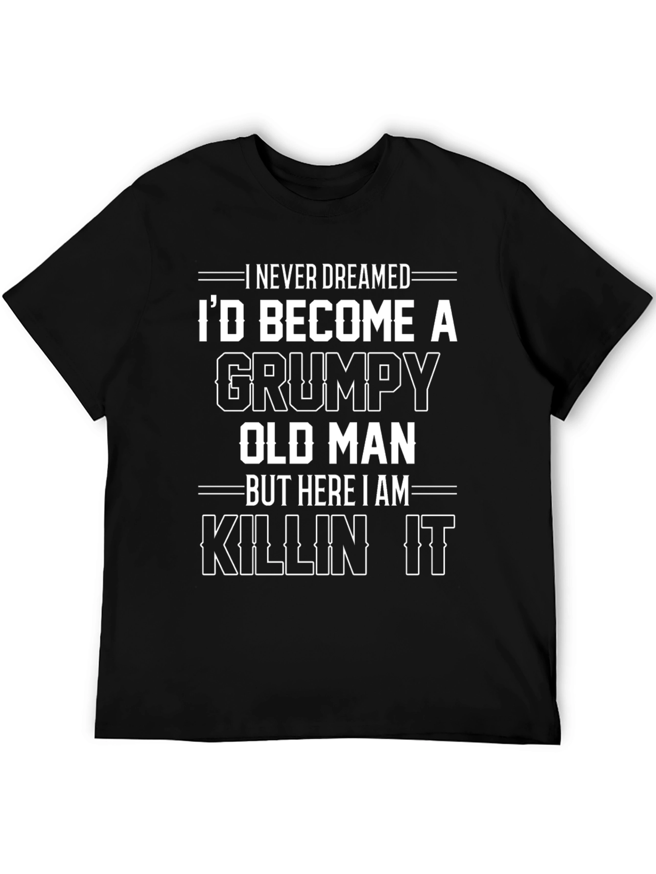 Grumpy Old Man Killin It Graphic Tee