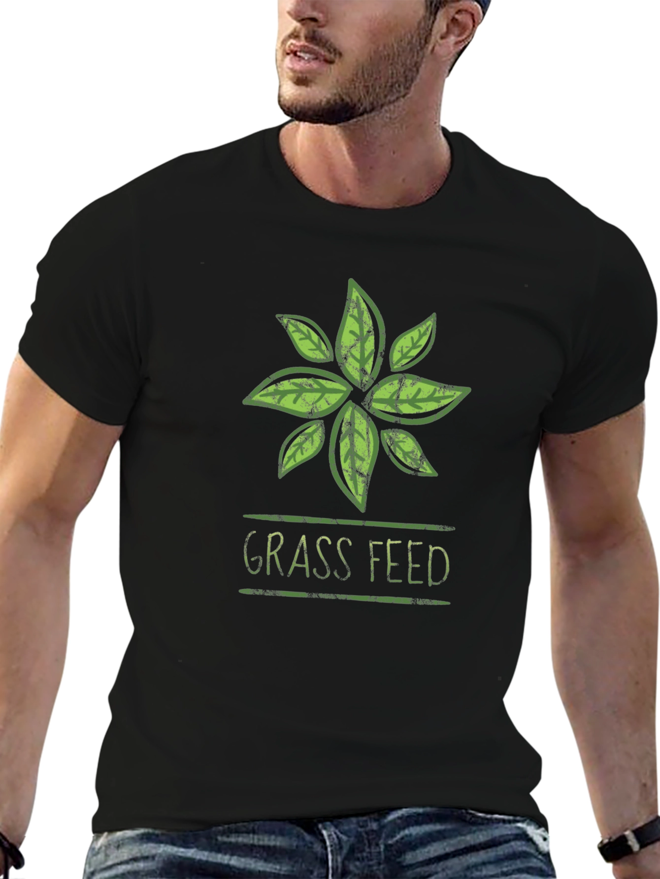 Grass Feed Graphic Tee - Eco Friendly Fashion