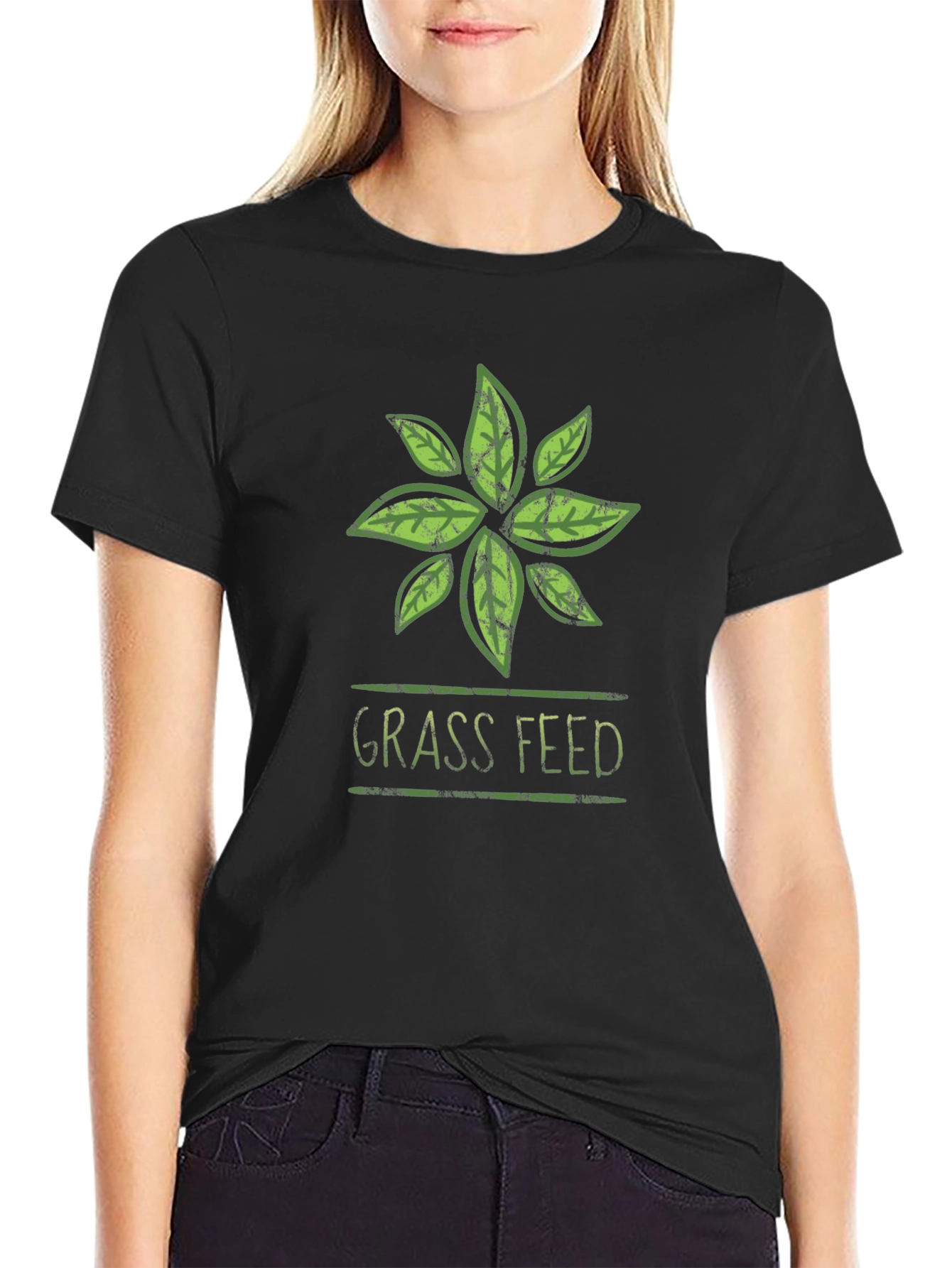 Grass Feed Graphic Tee - Eco Friendly Fashion