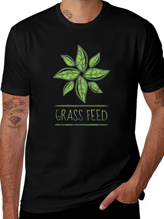 Grass Feed Graphic Tee - Eco Friendly Fashion