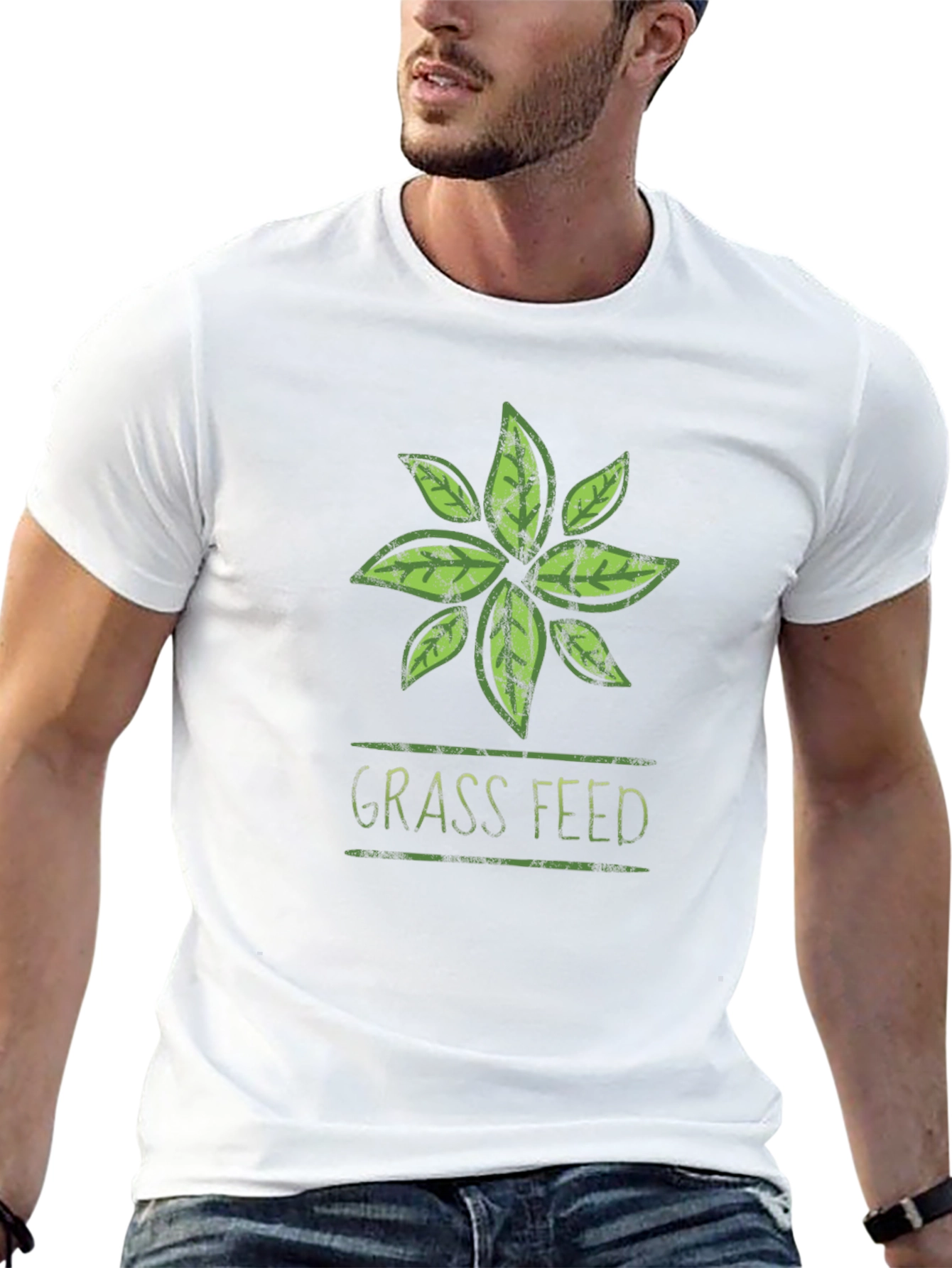 Grass Feed Graphic Tee - Eco Friendly Fashion