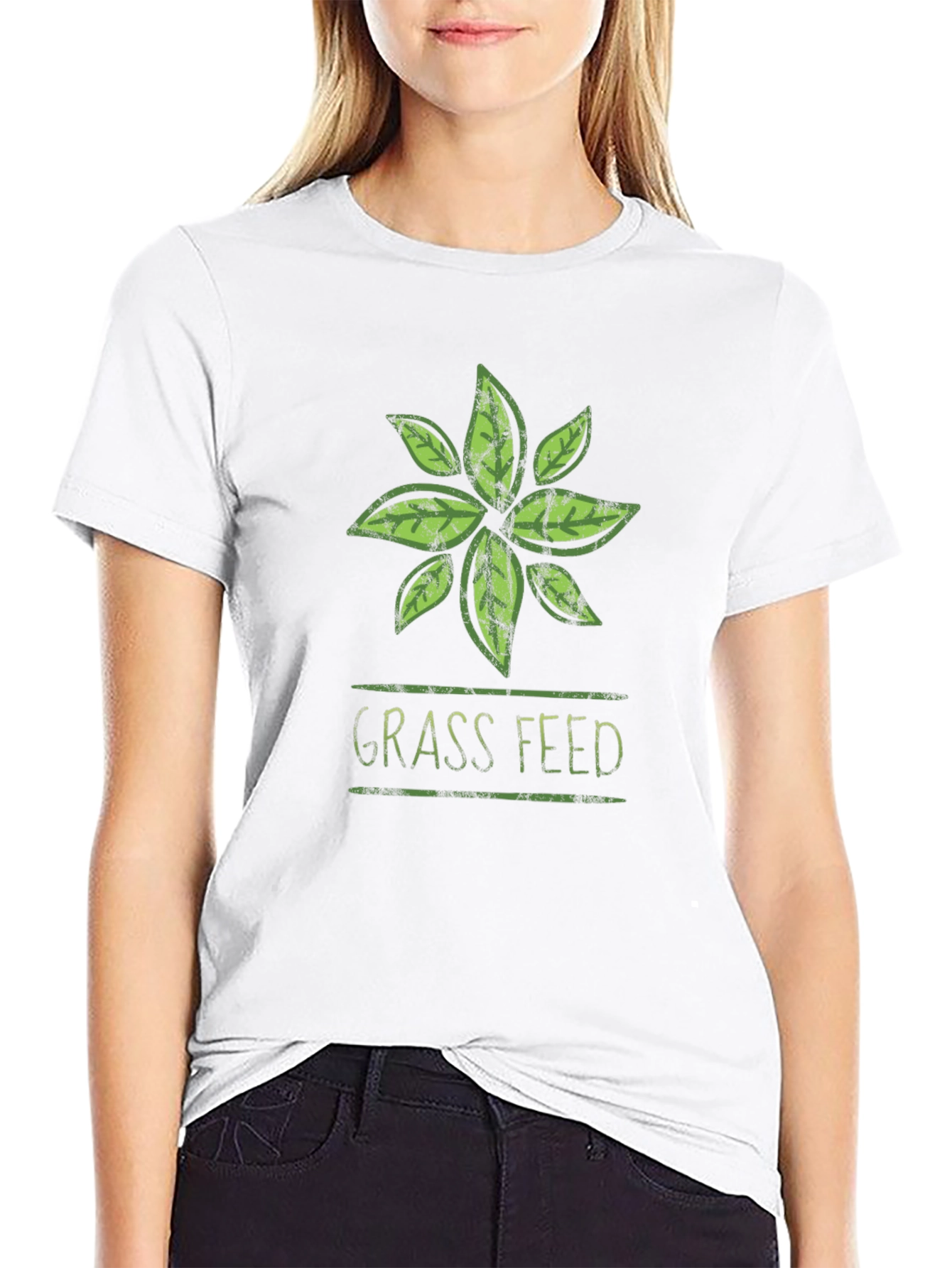 Grass Feed Graphic Tee - Eco Friendly Fashion