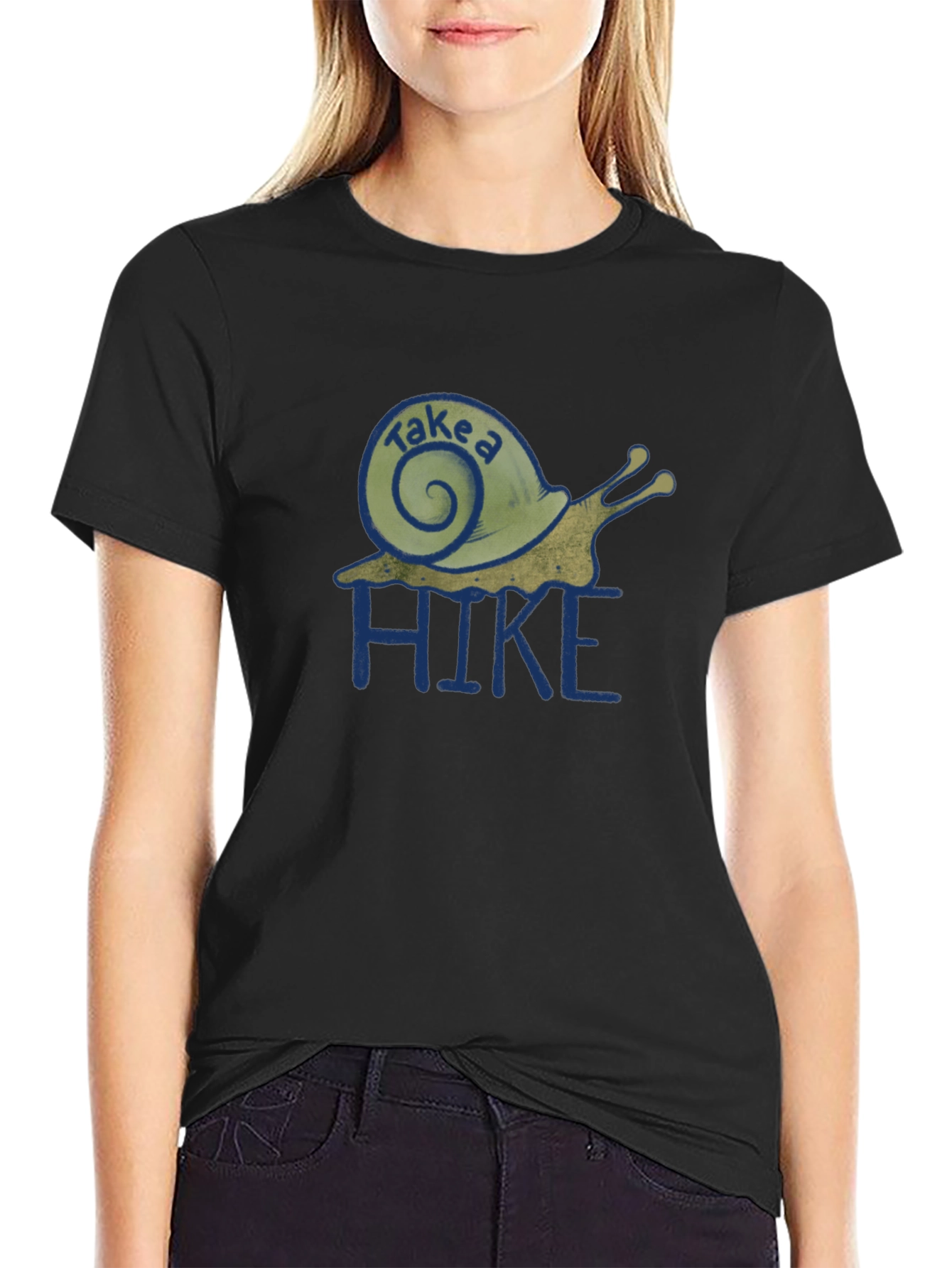 Take a Hike Snail Graphic T-Shirt