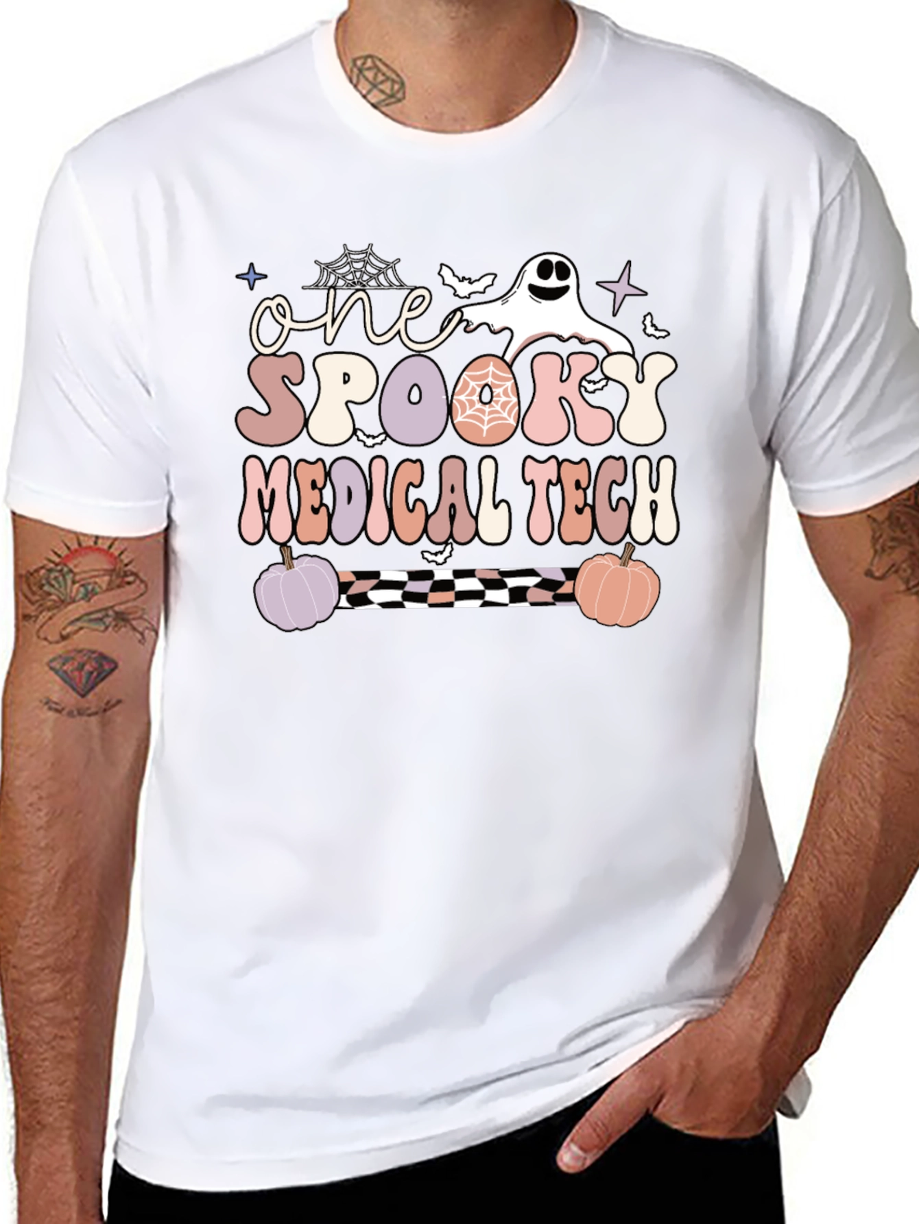 One Spooky Medical Tech Halloween T-Shirt