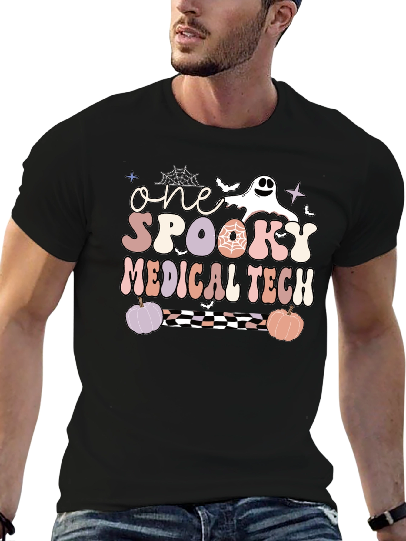 One Spooky Medical Tech Halloween T-Shirt