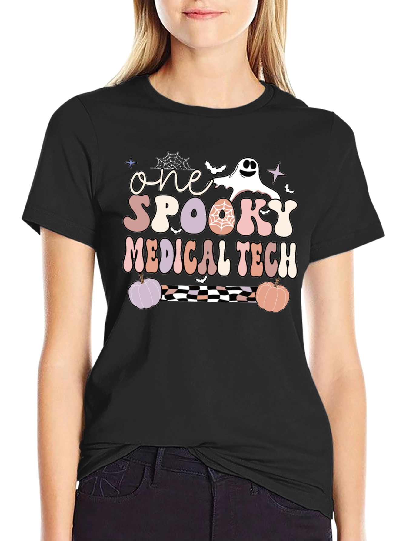 One Spooky Medical Tech Halloween T-Shirt