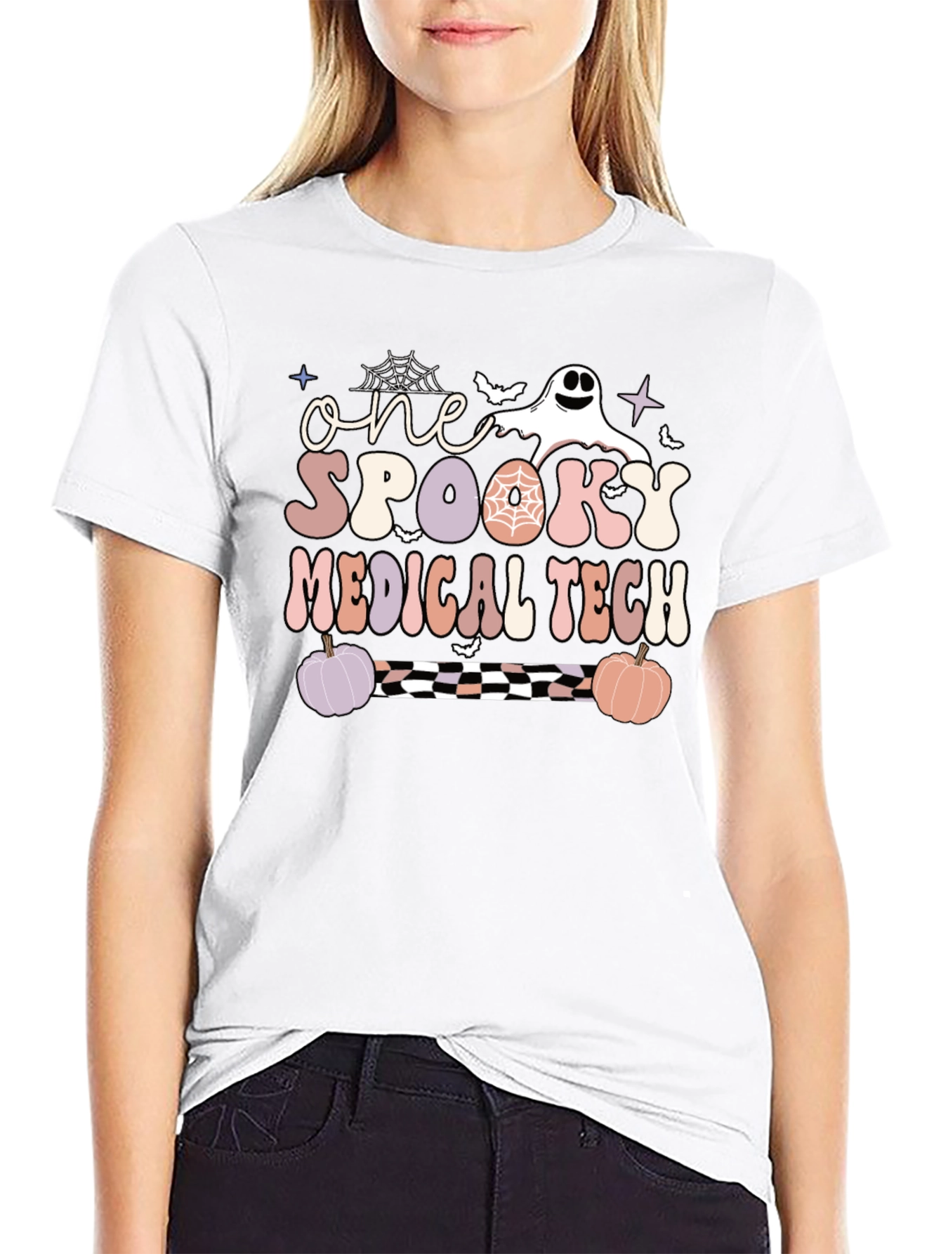 One Spooky Medical Tech Halloween T-Shirt