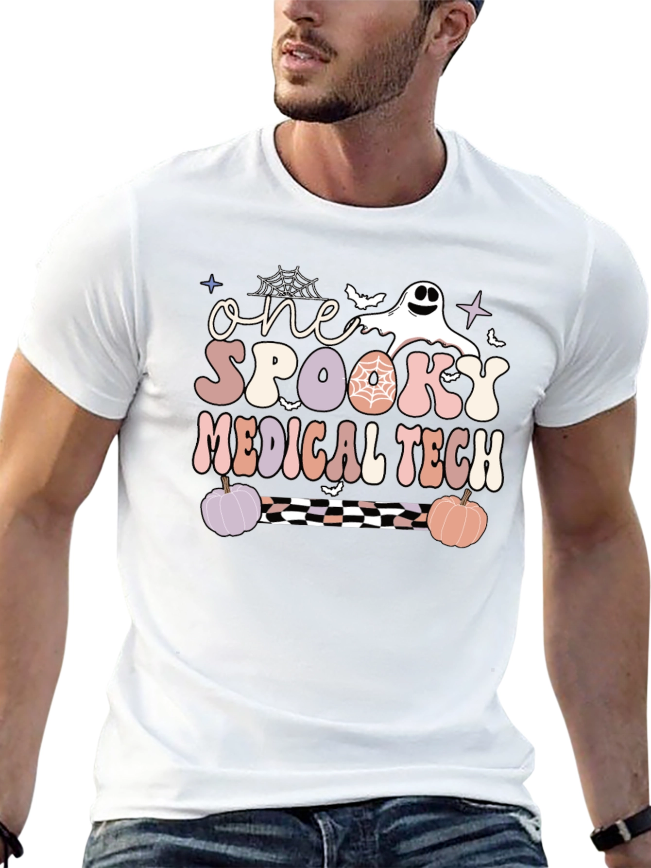 One Spooky Medical Tech Halloween T-Shirt