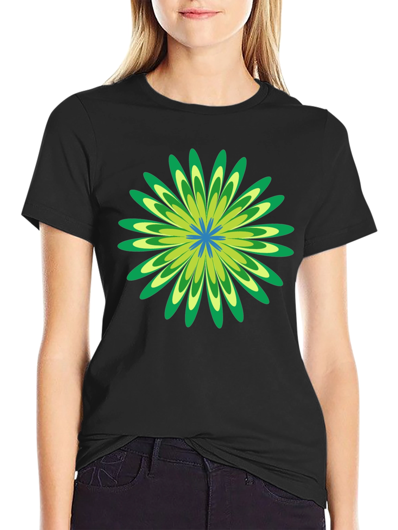 Retro Flower Graphic Tee - Stylish & Comfortable