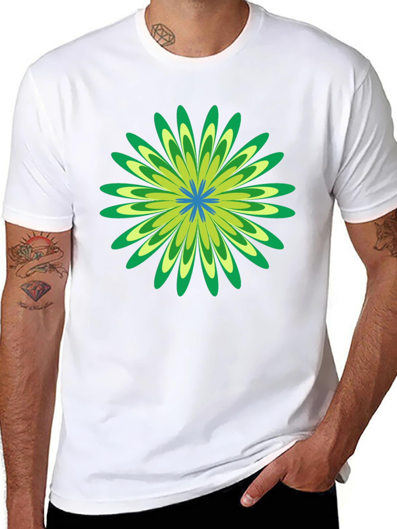 Retro Flower Graphic Tee - Stylish & Comfortable