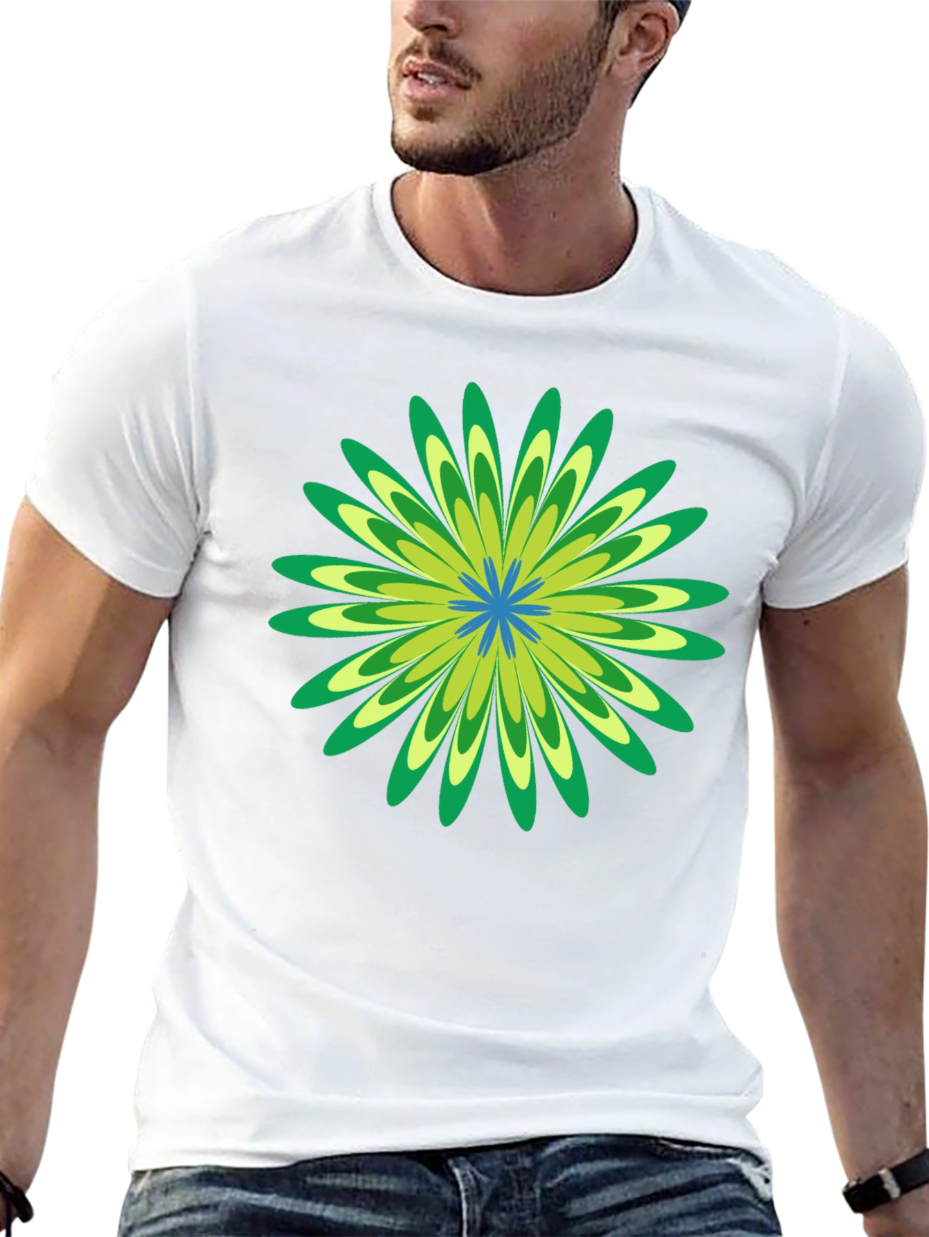 Retro Flower Graphic Tee - Stylish & Comfortable