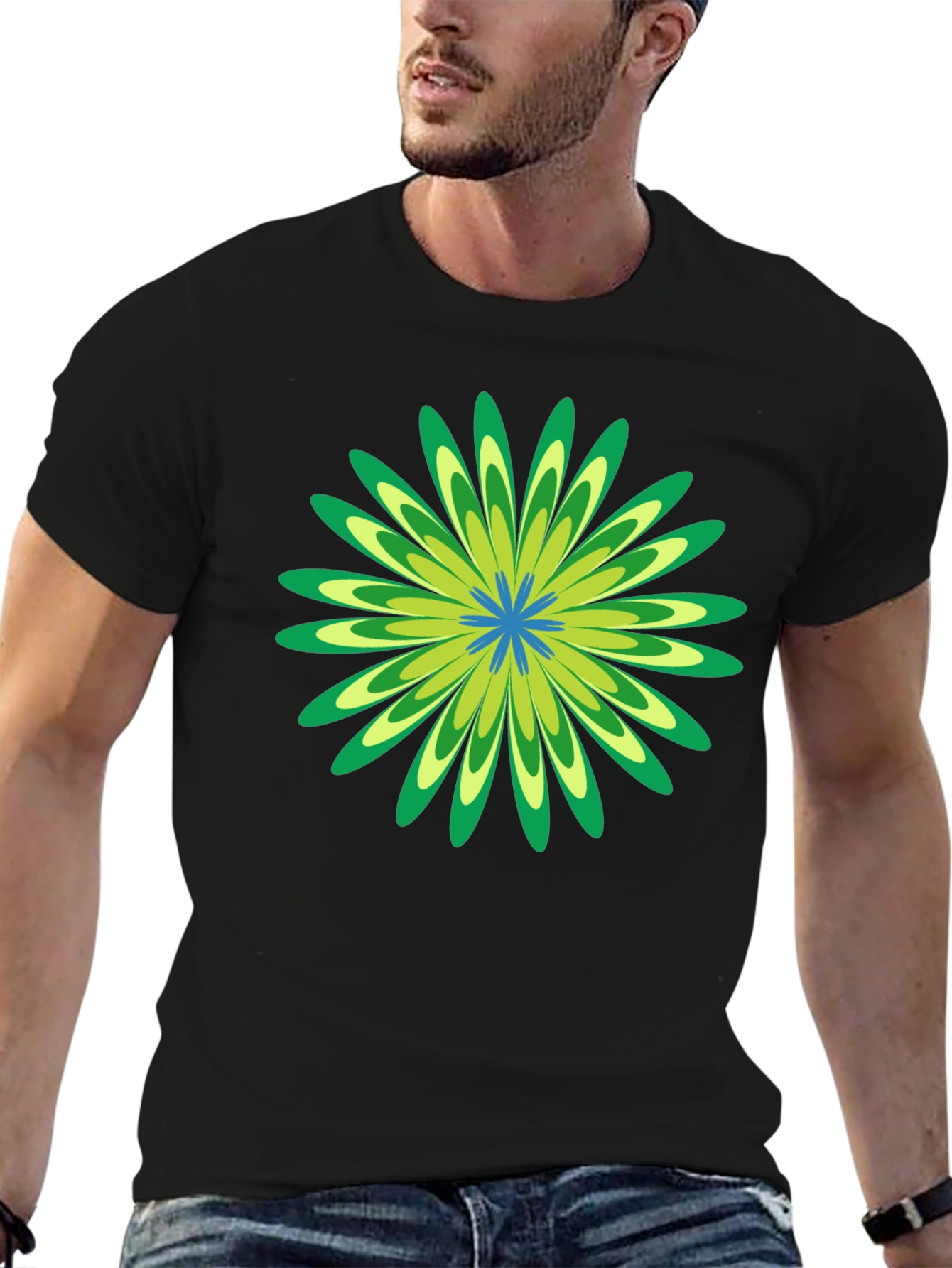 Retro Flower Graphic Tee - Stylish & Comfortable