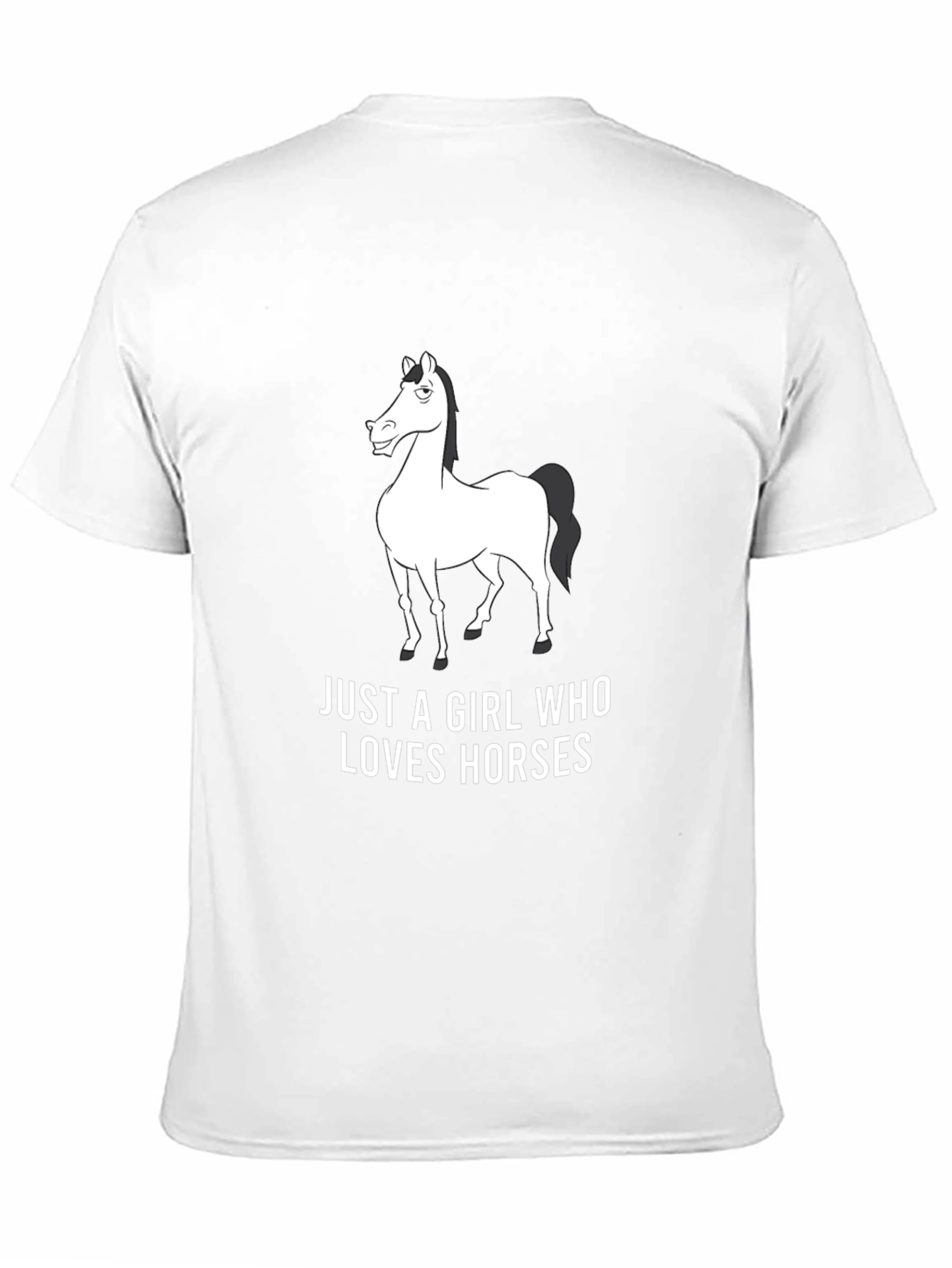 Horse Lover Graphic Tee - Black Unisex T-Shirt
