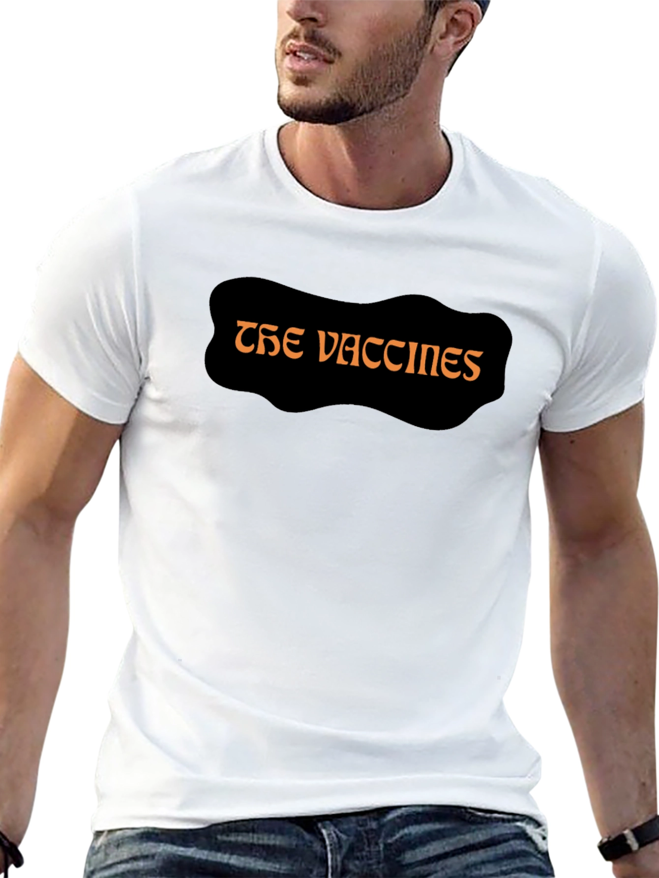 The Vaccines Black Graphic Tee - Band T-Shirt