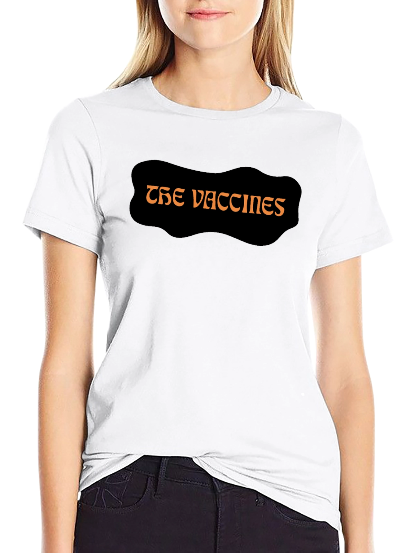 The Vaccines Black Graphic Tee - Band T-Shirt