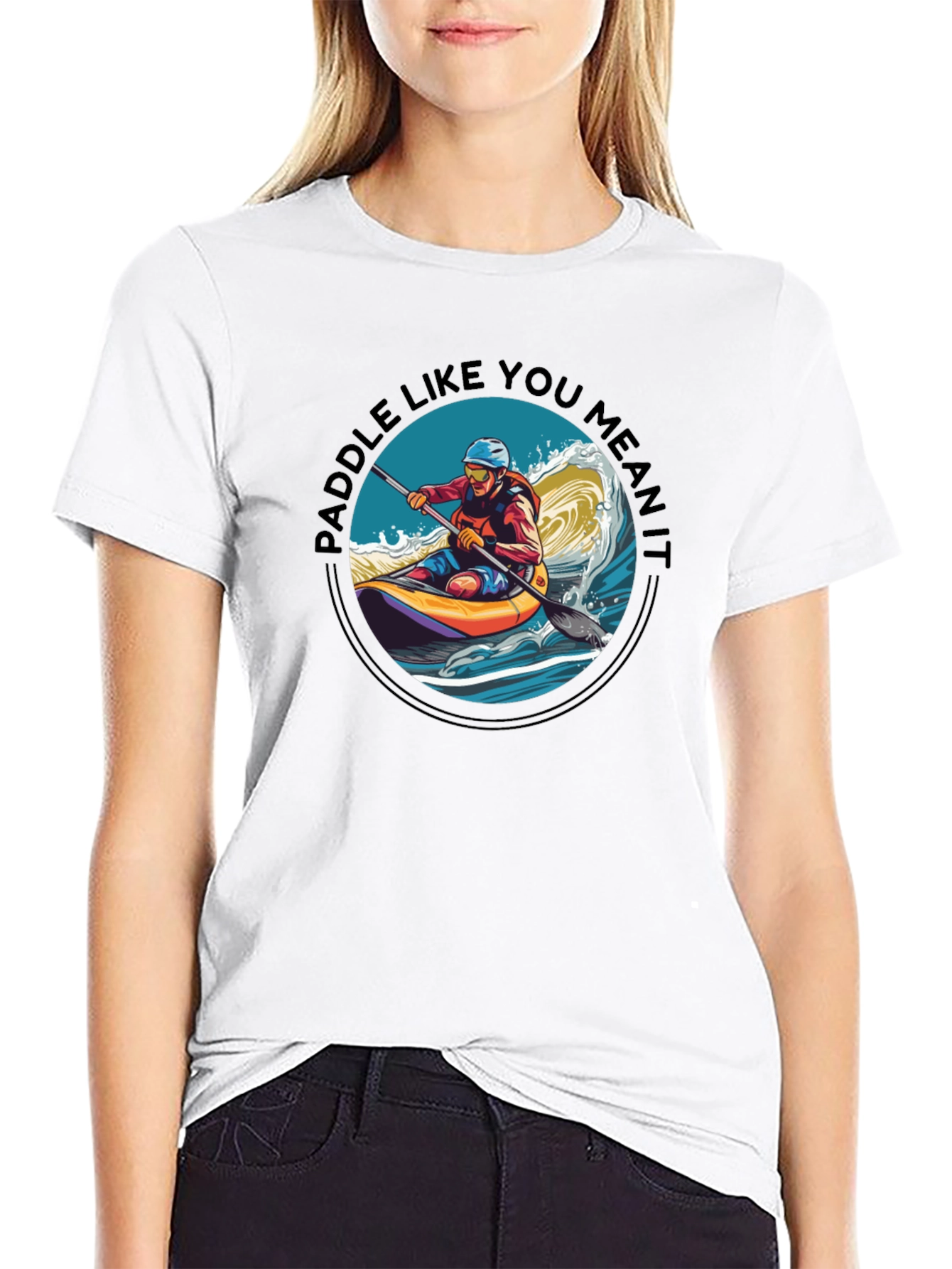 Paddle Like You Mean It Graphic Tee