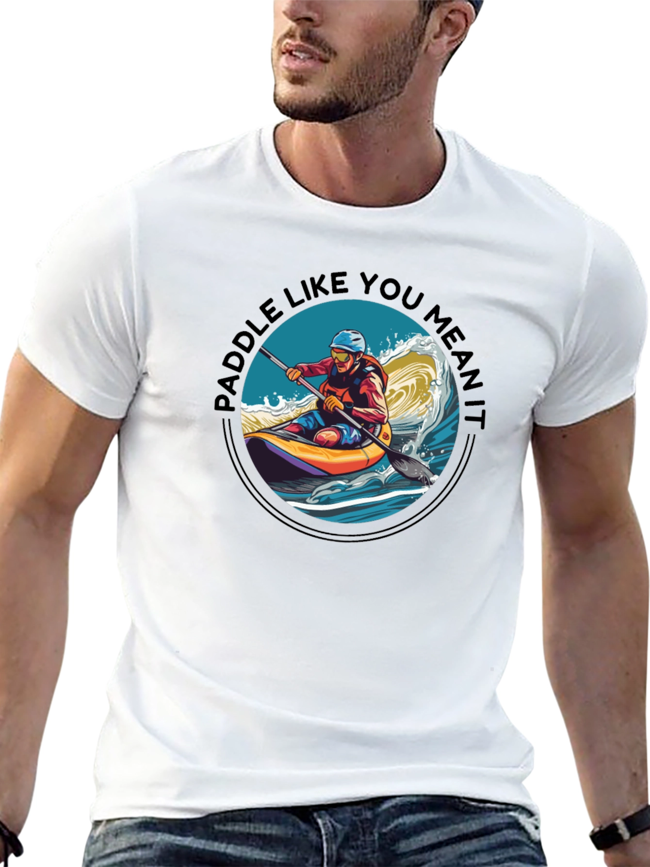 Paddle Like You Mean It Graphic Tee