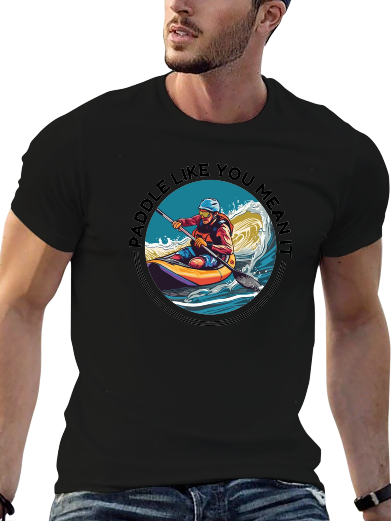 Paddle Like You Mean It Graphic Tee