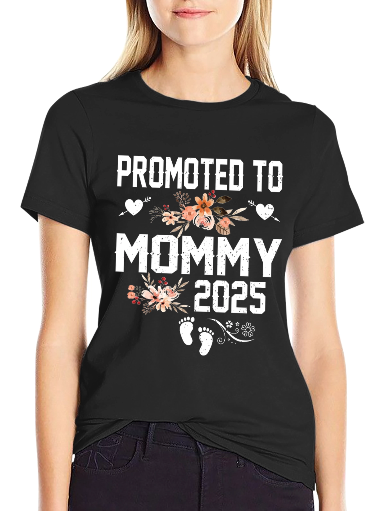 Promoted to Mommy 2025 T-Shirt