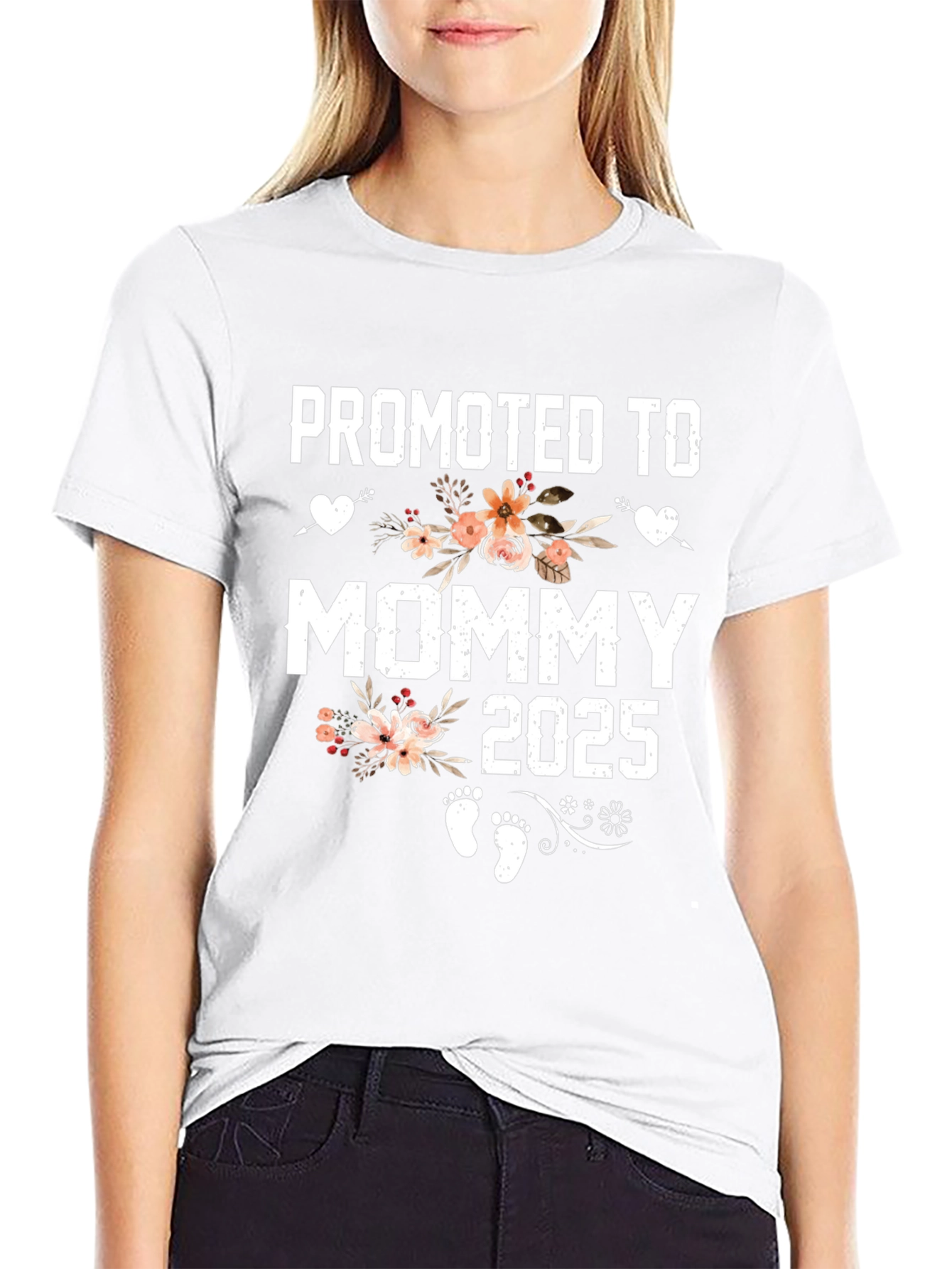 Promoted to Mommy 2025 T-Shirt