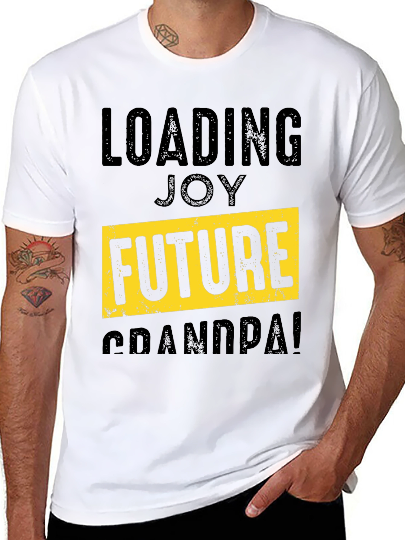 Future Grandpa Loading Joy T-Shirt