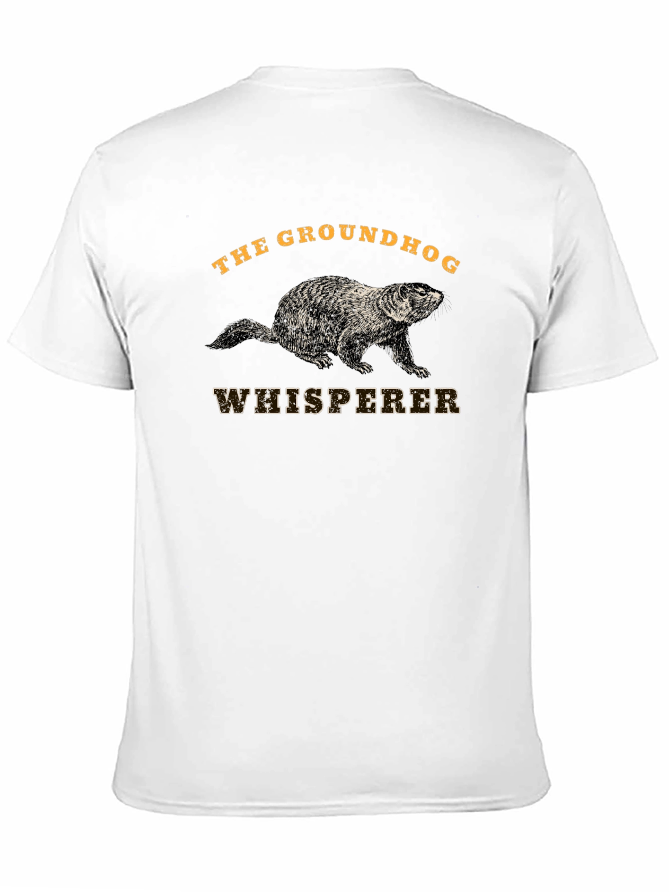 Groundhog Whisperer Black T-Shirt