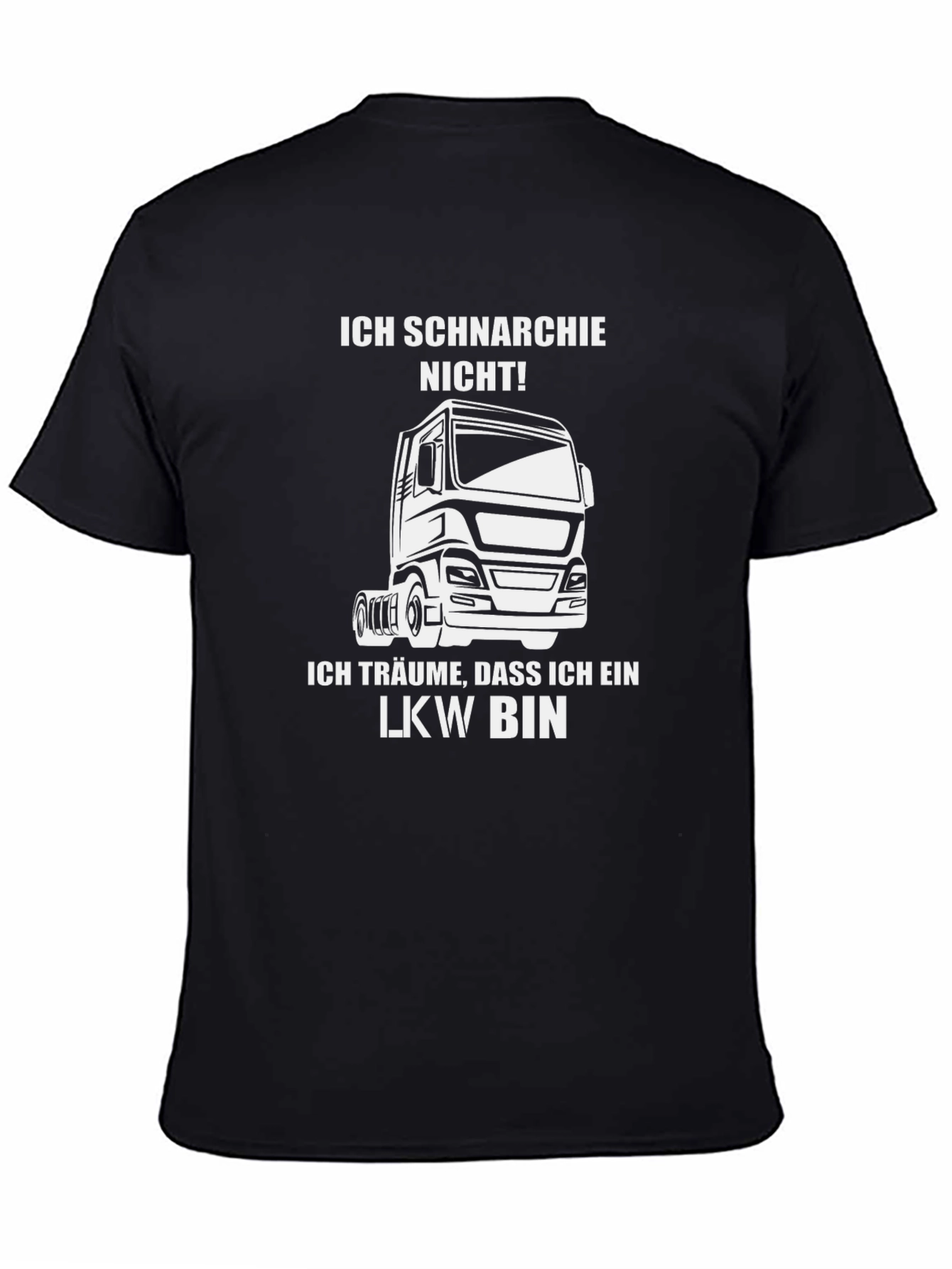 Ich Schnarchie Nicht! Trucker T-Shirt