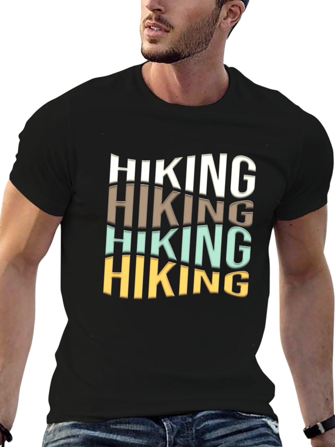 Hiking T-Shirt - Retro Style Graphic Tee