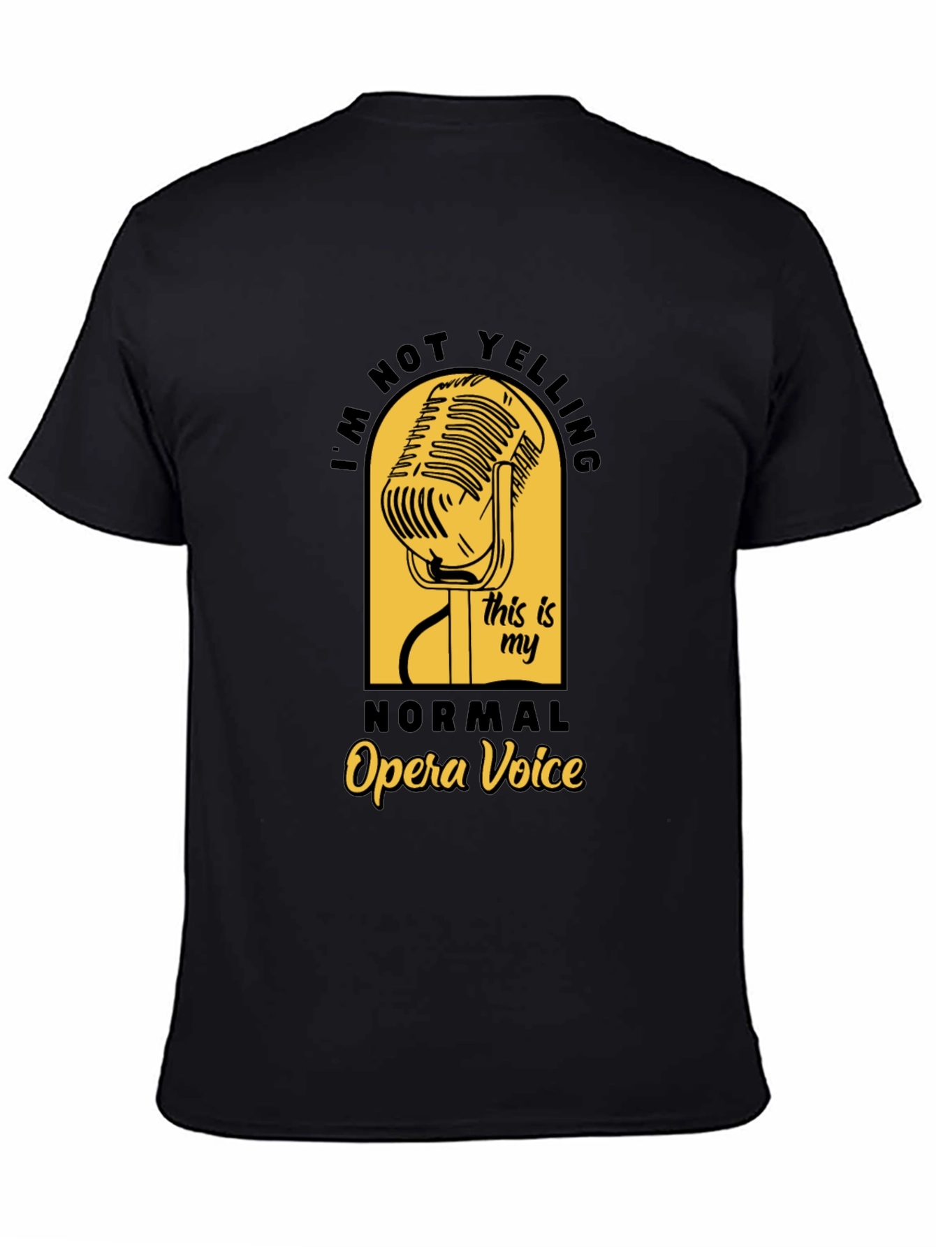 Opera Voice T-Shirt - Funny Singer Tee