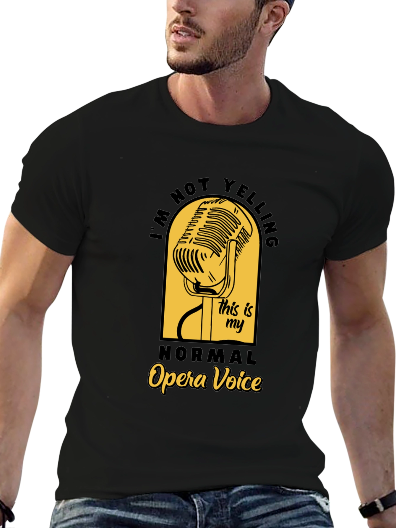 Opera Voice T-Shirt - Funny Singer Tee