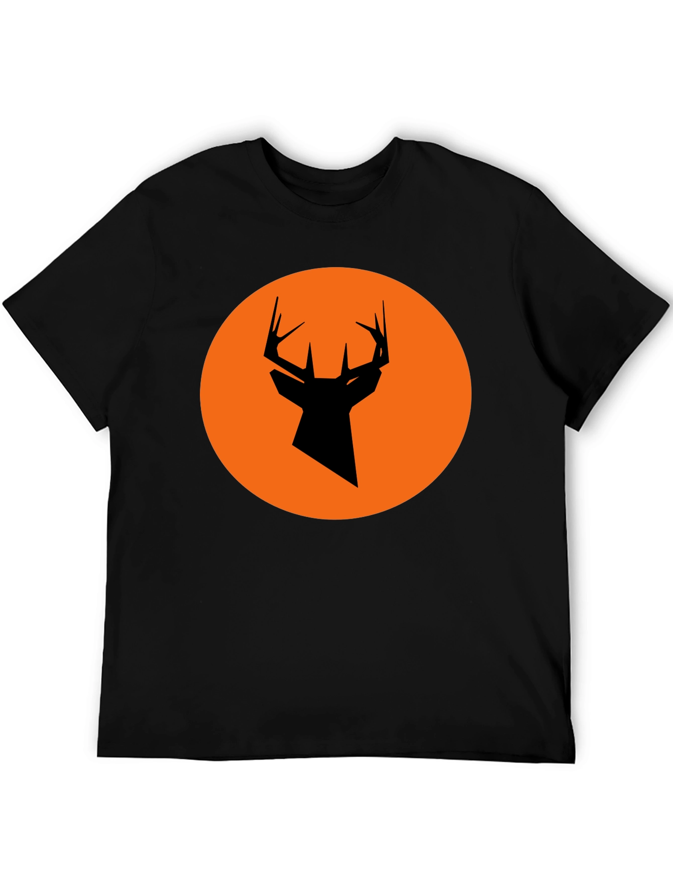 Modern Deer Silhouette Graphic Tee