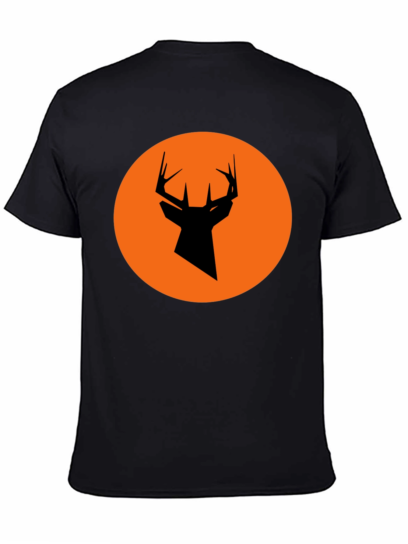 Modern Deer Silhouette Graphic Tee
