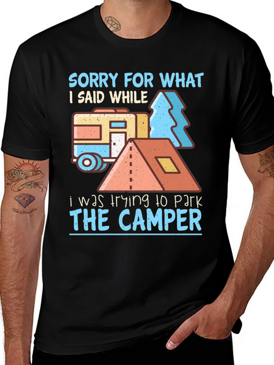 Camper Parking Apology T-Shirt