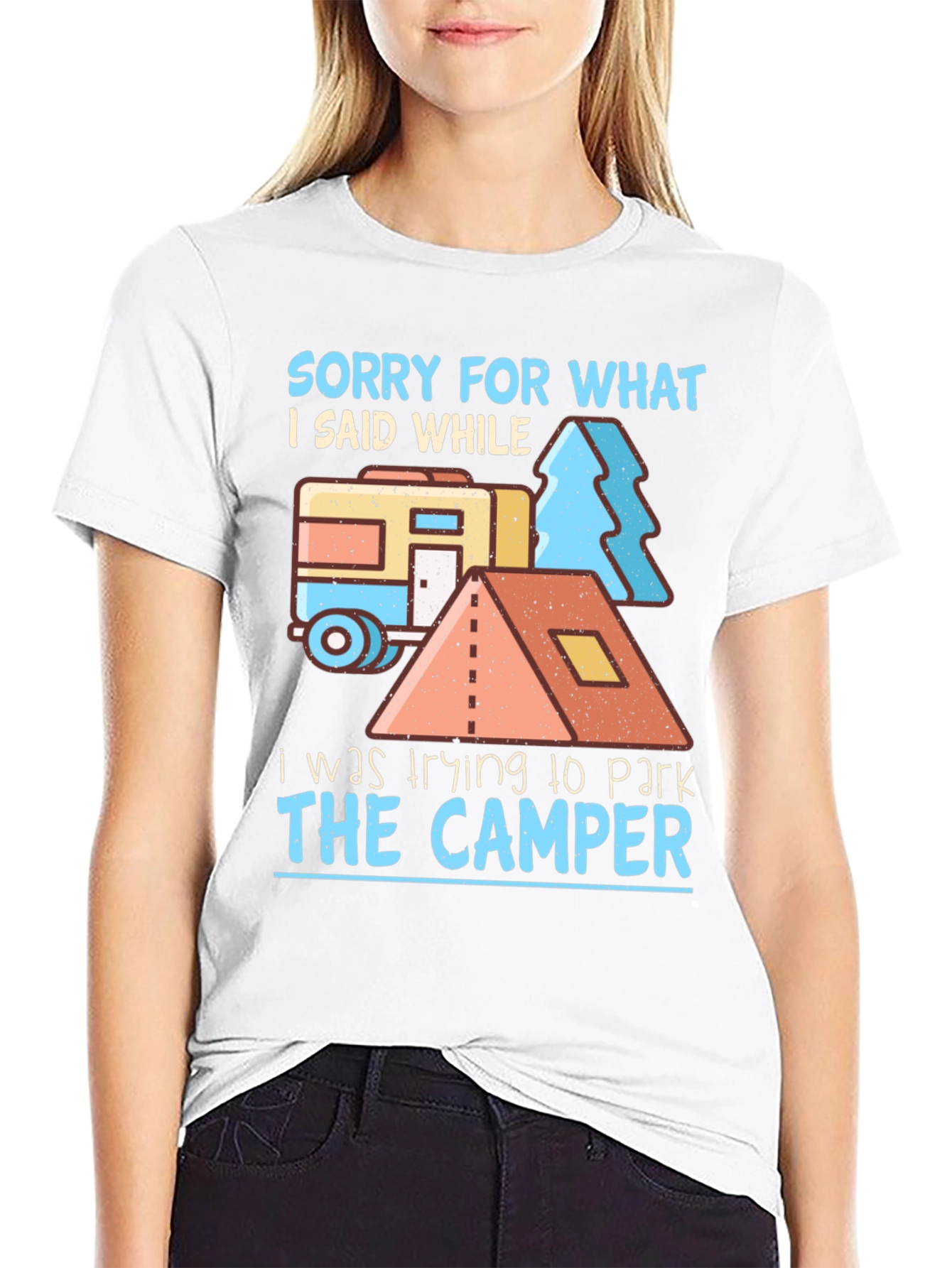 Camper Parking Apology T-Shirt