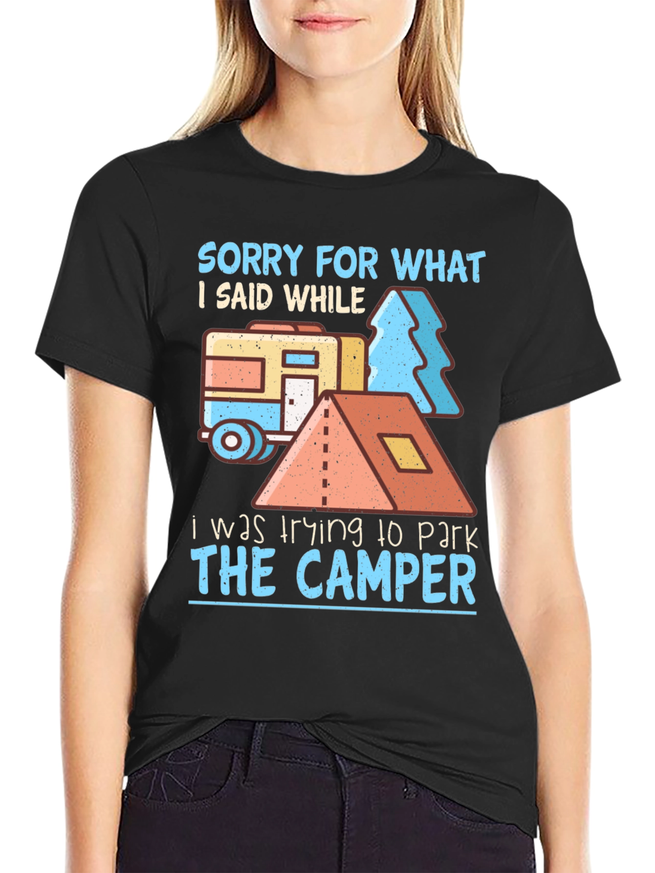 Camper Parking Apology T-Shirt