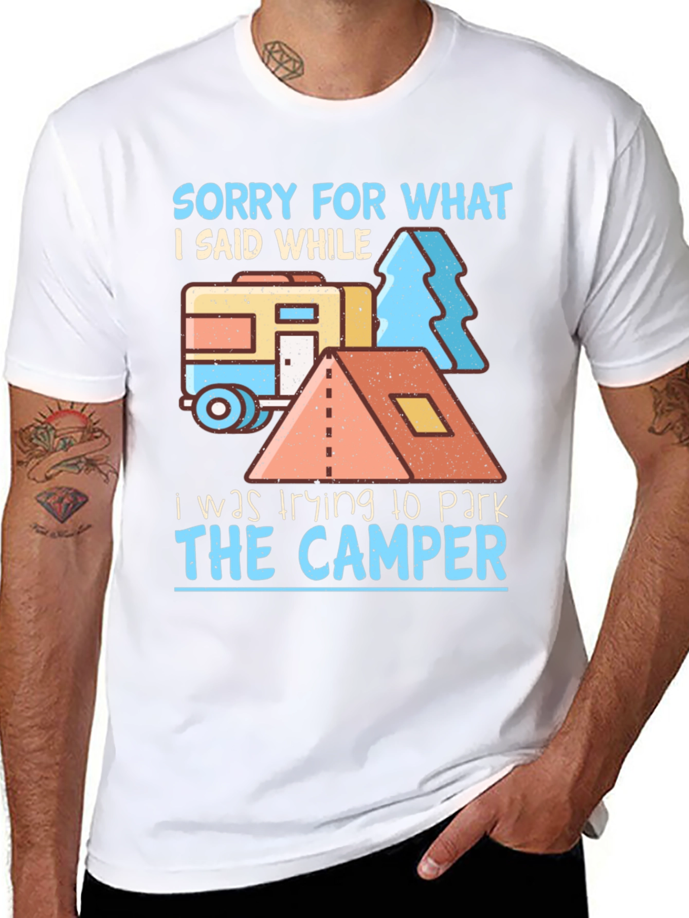 Camper Parking Apology T-Shirt