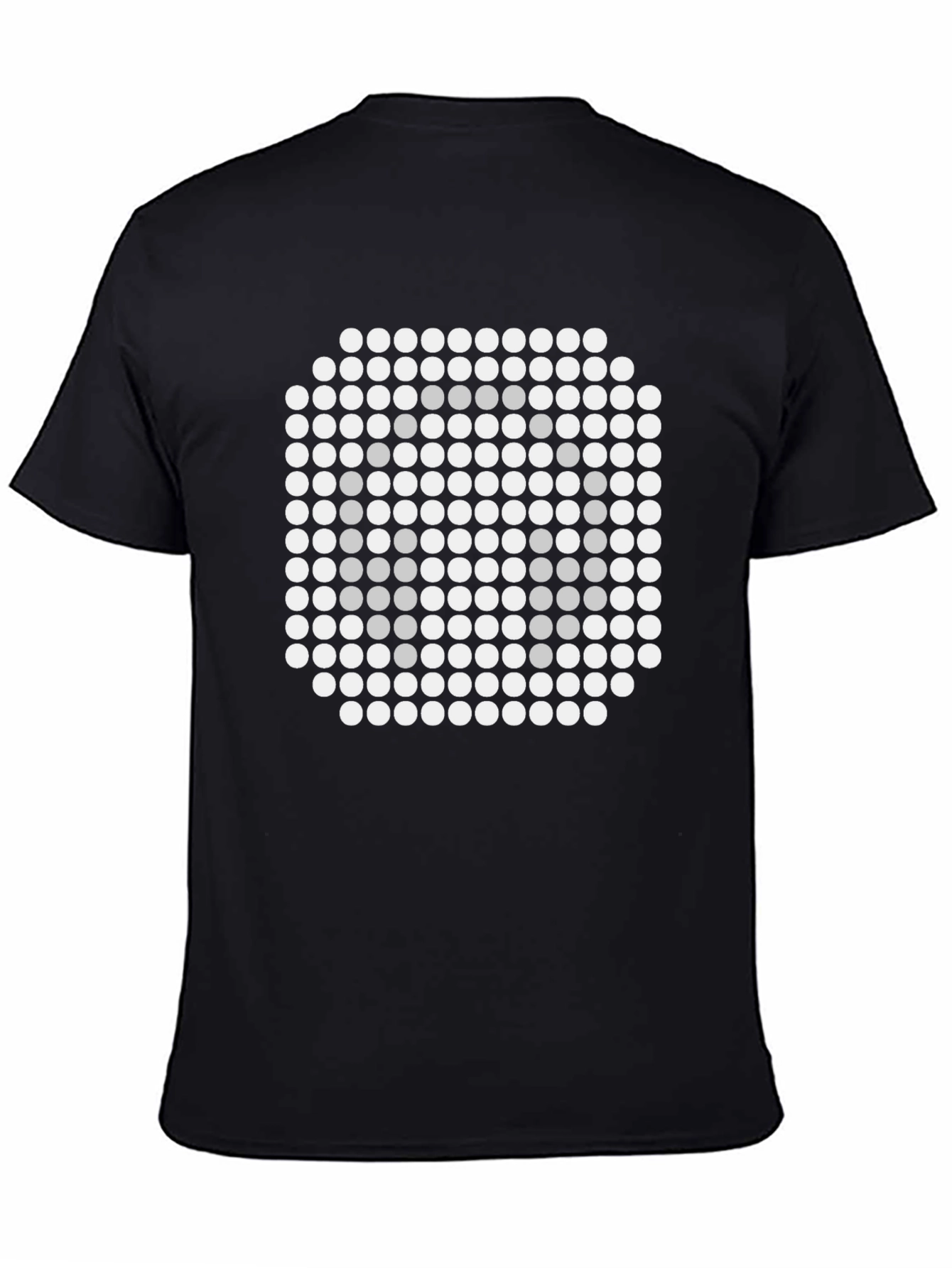 Retro 8-Bit Graphic Tee - Black
