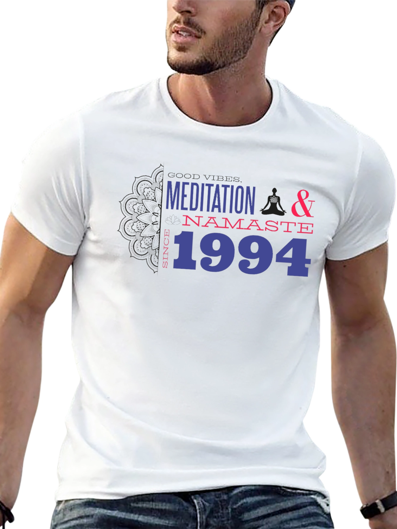 Meditation Namaste Since 1994 Graphic Tee