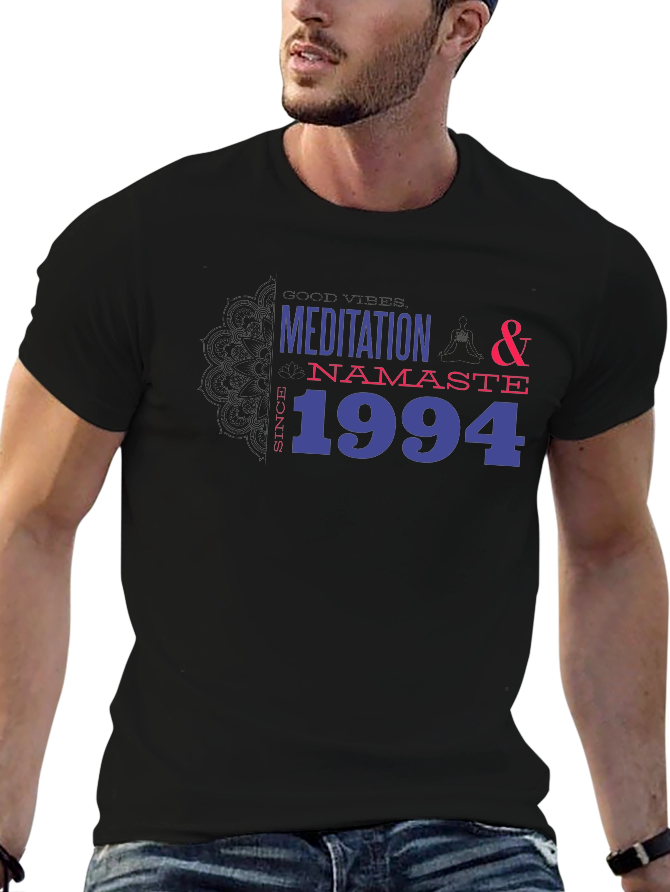 Meditation Namaste Since 1994 Graphic Tee