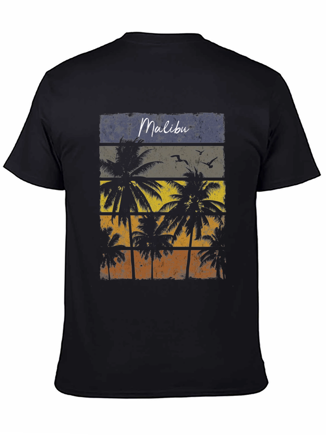 Malibu Palms Retro Graphic T-Shirt