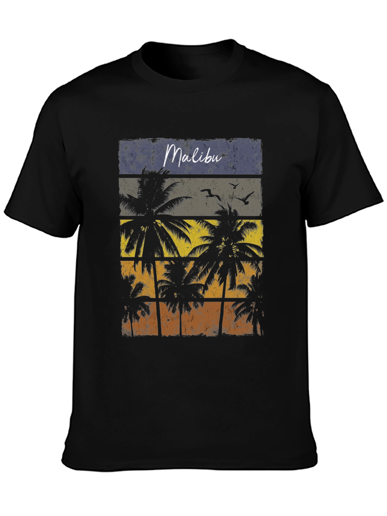 Malibu Palms Retro Graphic T-Shirt