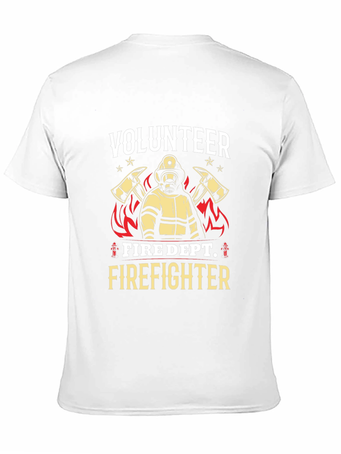 Volunteer Firefighter Graphic T-Shirt