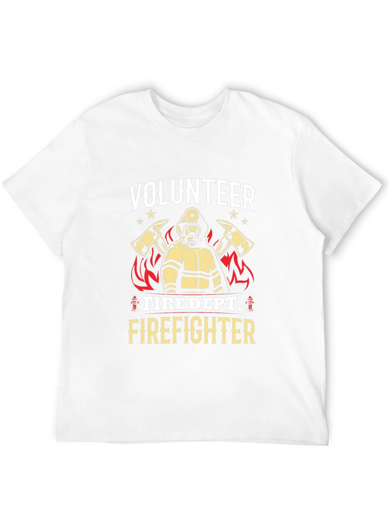 Volunteer Firefighter Graphic T-Shirt