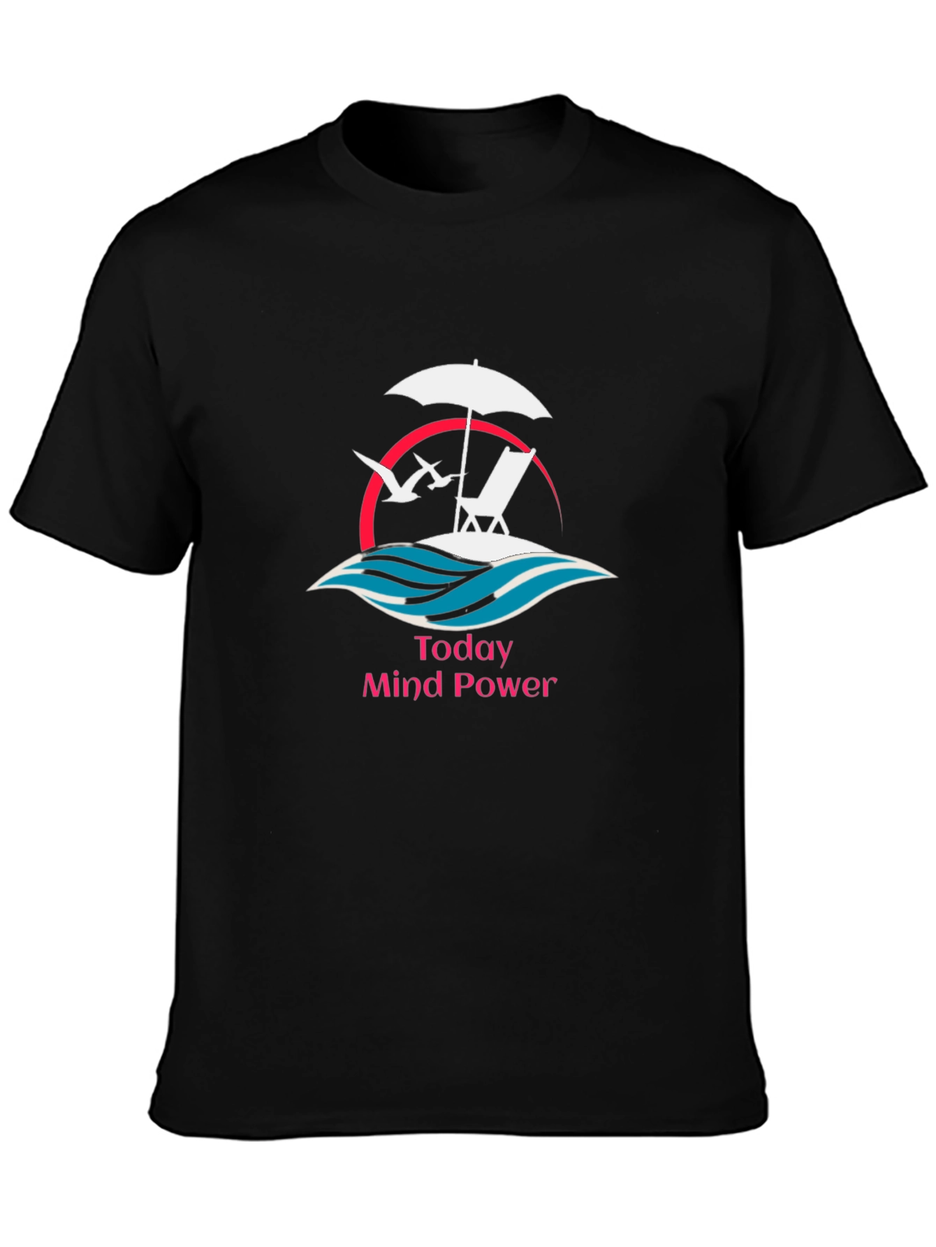Relaxing Beach Scene T-Shirt - Today Mind Power