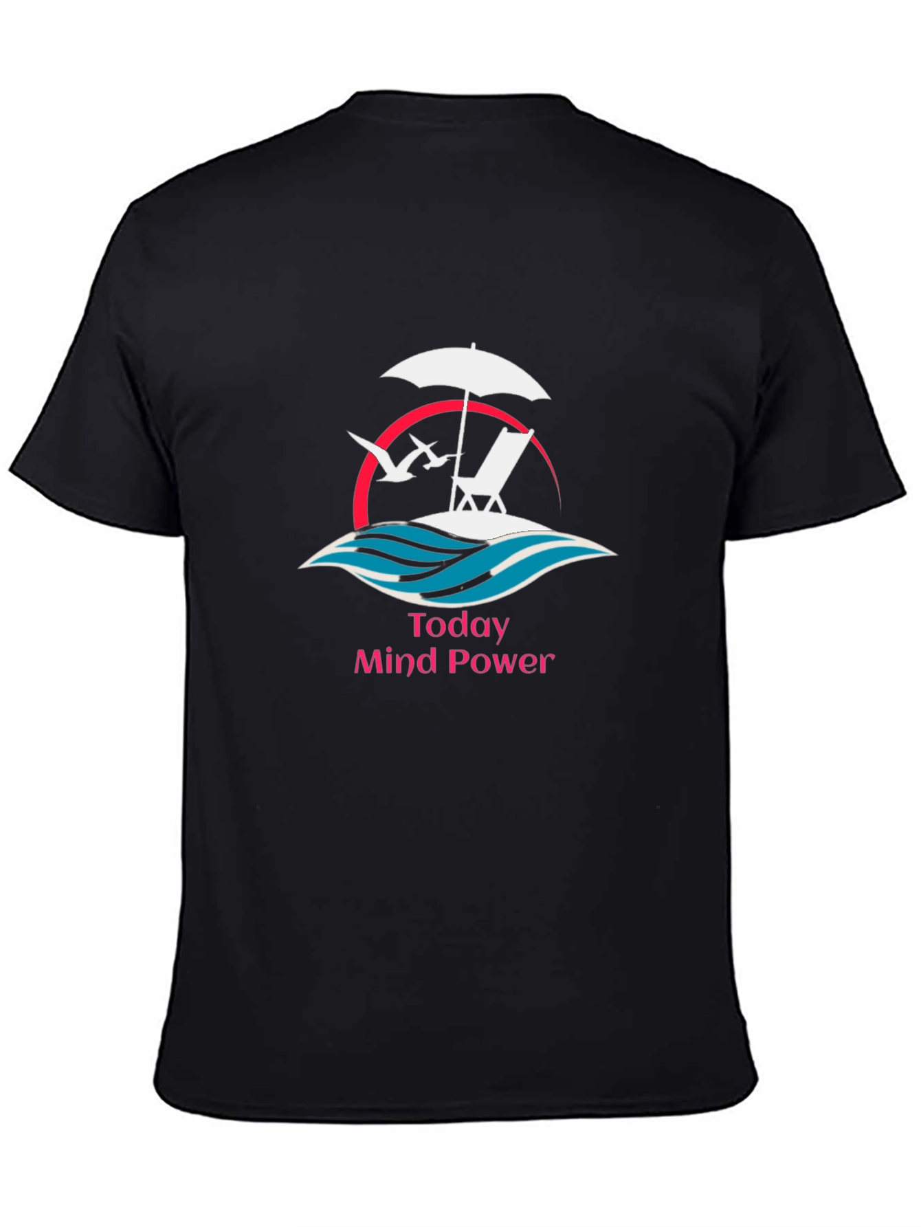 Relaxing Beach Scene T-Shirt - Today Mind Power