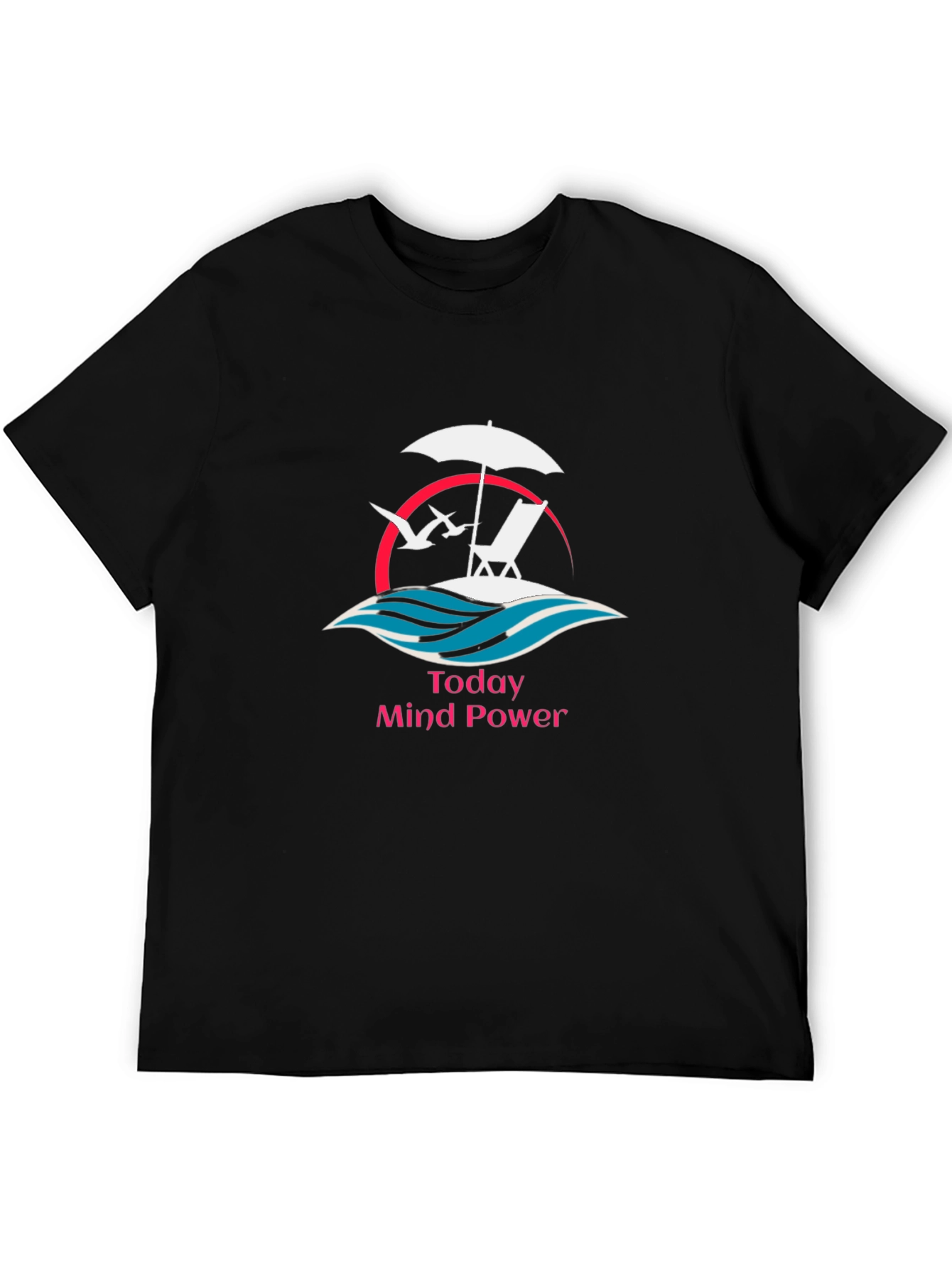 Relaxing Beach Scene T-Shirt - Today Mind Power