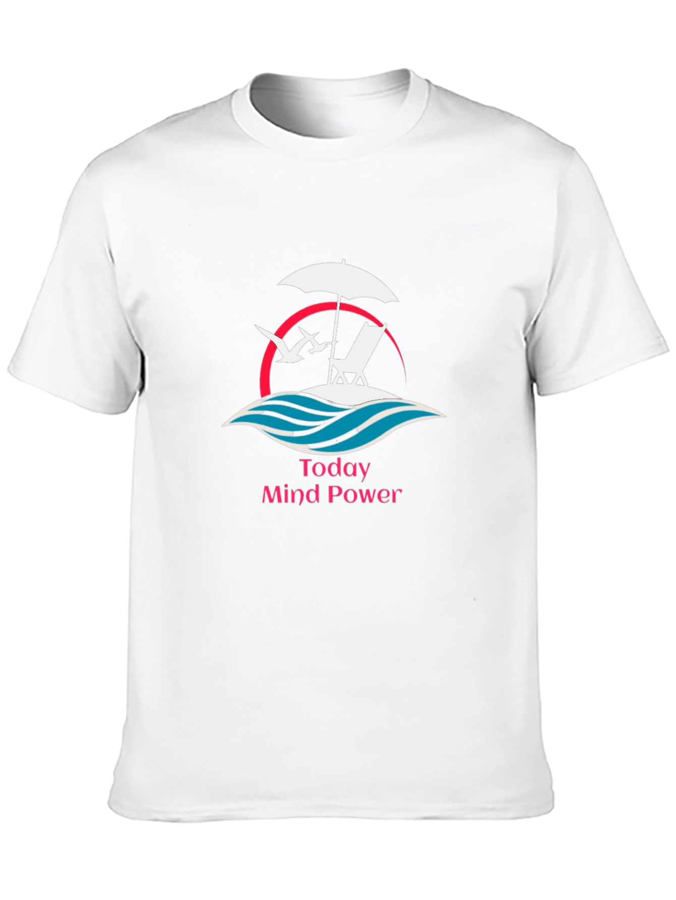 Relaxing Beach Scene T-Shirt - Today Mind Power